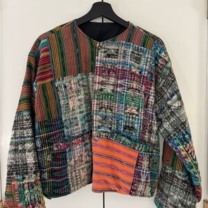 Colorful Patchwork Jacket Size Small UNBRANDED